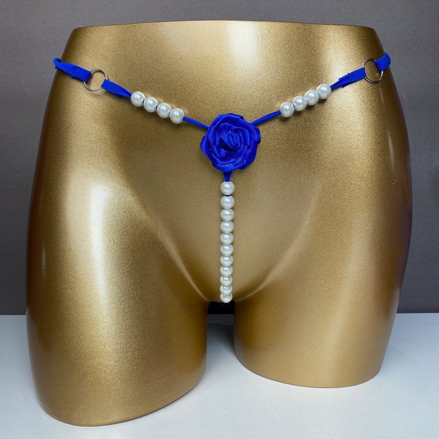 3 Pack Women’s Underwear G-String with Pearls Ball Sexy Briefs Lingerie