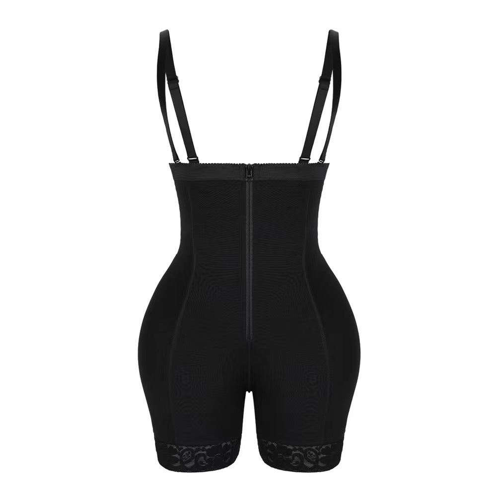 High Back Zipper Faja Shapewear