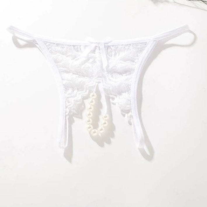 6 Pack Ladies Sexy Panties underwear with pearls